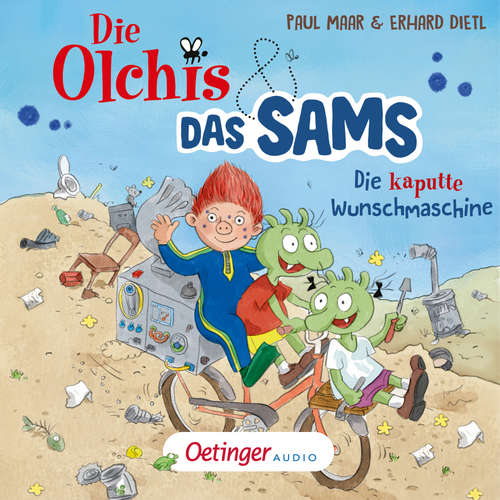 Hoerbuch Die Olchis und das Sams 1. Die kaputte Wunschmaschine - Erhard Dietl - Eva Michaelis