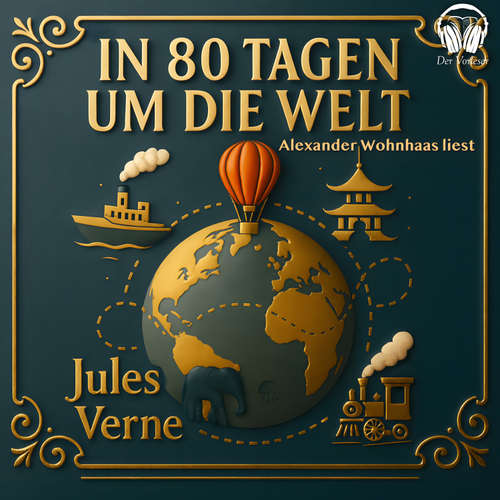 Hoerbuch In 80 Tagen um die Welt - Jules Verne - Alexander Wohnhaas