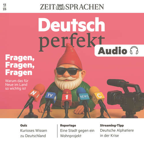 Hoerbuch Deutsch lernen Audio – Fragen, Fragen, Fragen - Alia Begisheva - Katja Amberger