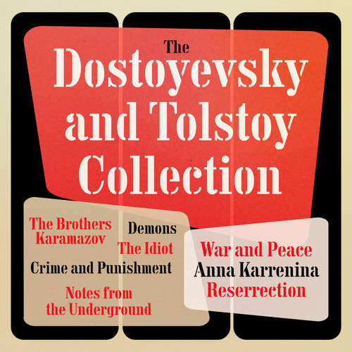 Audiobook The Dostoyevsky & Tolstoy Collection - Fyodor Dostoyevsky - Jonathan Keeble