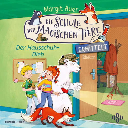 Hoerbuch Die Schule der magischen Tiere ermittelt Neuausgabe 2: Der Hausschuh-Dieb - Margit Auer - Katja Brügger