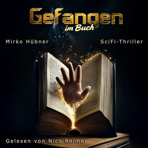 Hoerbuch Gefangen im Buch - Mirko Hübner - Nico Reimer