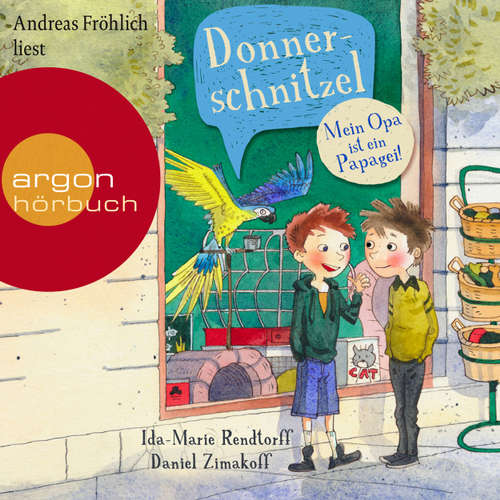 Hoerbuch Donnerschnitzel - Mein Opa ist ein Papagei! - Ida-Marie Rendtorff - Andreas Fröhlich Hoerbuch Donnerschnitzel - Mein Opa ist ein Papagei! - Ida-Marie Rendtorff - Andreas Fröhlich