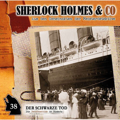 Hoerbuch Sherlock Holmes & Co, Folge 38: Der schwarze Tod - Markus Duschek - Martin Keßler