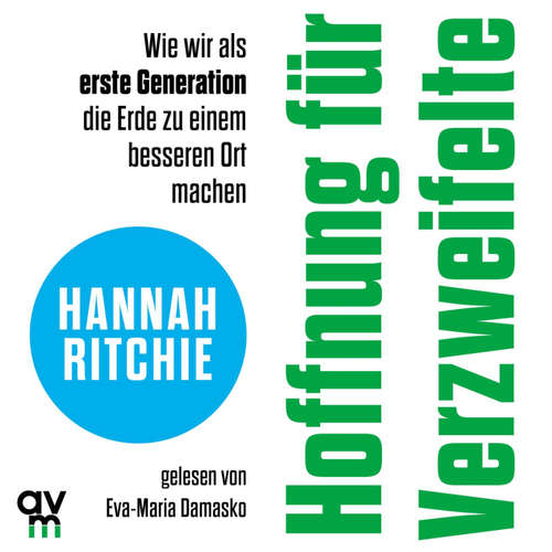 Hoerbuch Hoffnung für Verzweifelte - Hannah Ritchie - Eva-Maria Damasko
