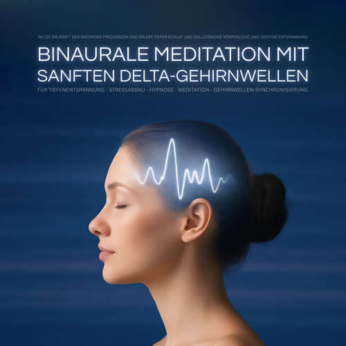 Hoerbuch Binaurale Meditation mit sanften Delta-Gehirnwellen für Tiefenentspannung - Stressabbau - Hypnose - Meditation - Gehirnwellen-Synchronisierung - Harmonic Sounds Institute - Harmonic Sounds Institute