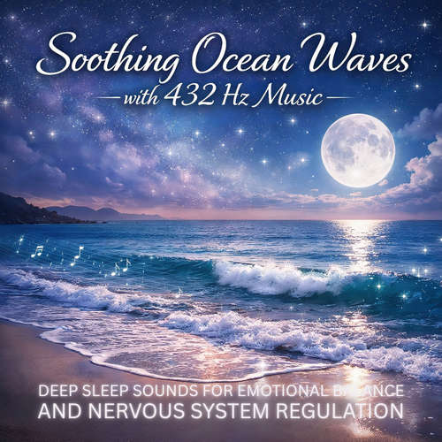 Audiobook Soothing Ocean Waves with 432 Hz Music /// All Night Sleep Soundscapes - Yella A. Deeken - Yella A. Deeken