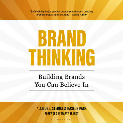 Audiobook Brand Thinking - Allison J. Steinke - Patricia Rodriguez