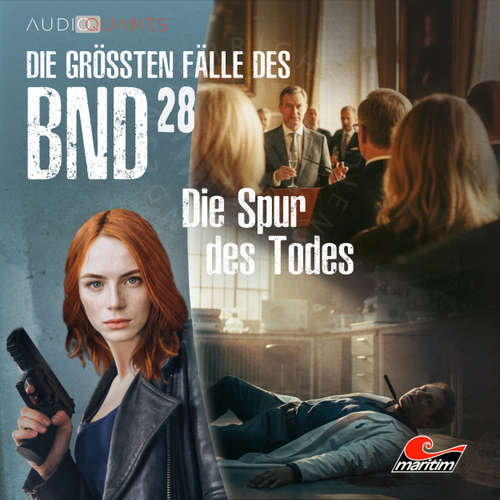 Hoerbuch Die größten Fälle des BND, Folge 28: Die Spur des Todes - Viktor Eirich - Jenny Löffler