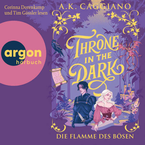 Hoerbuch Throne in the Dark - Die Flamme des Bösen - A. K. Caggiano - Corinna Dorenkamp