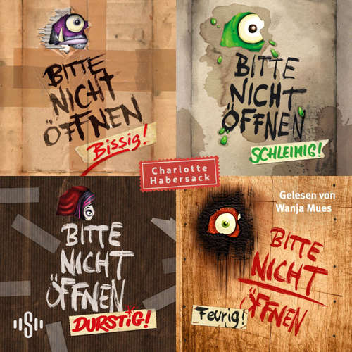 Hoerbuch Bitte nicht öffnen: Bitte nicht öffnen - Meine große Hörbuchbox - Charlotte Habersack - Wanja Mues