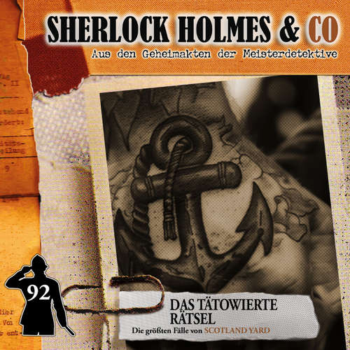 Hoerbuch Sherlock Holmes & Co, Folge 92: Das tätowierte Rätsel - Markus Duschek - Björn Schalla
