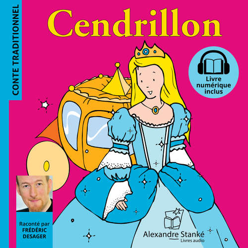 Livre audio Cendrillon - Charles Perrault - Frédéric Desager