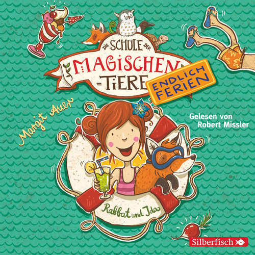 Hoerbuch Rabbat und Ida - Die Schule der Magischen Tiere. Endlich Ferien 1 - Margit Auer - Robert Missler Hoerbuch Rabbat und Ida - Die Schule der Magischen Tiere. Endlich Ferien 1 - Margit Auer - Robert Missler