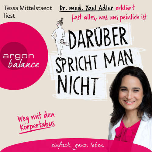 Hoerbuch Darüber spricht man nicht - Dr. med. Yael Adler erklärt fast alles, was uns peinlich ist (Autorisierte Lesefassung) - Dr. Yael Adler - Tessa Mittelstaedt Hoerbuch Darüber spricht man nicht - Dr. med. Yael Adler erklärt fast alles, was uns peinlich ist (Autorisierte Lesefassung) - Dr. Yael Adler - Tessa Mittelstaedt