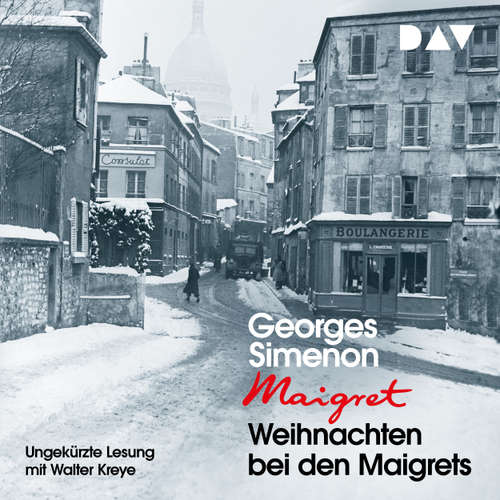 Hoerbuch Weihnachten bei den Maigrets - Georges Simenon - Walter Kreye