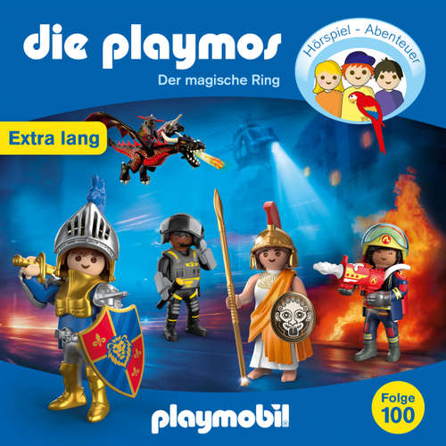 Hoerbuch Die Playmos - Das Original Playmobil Hörspiel, Folge 100: Der magische Ring - David Bredel - Gerrit Schmidt-Foß