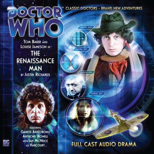 Audiobook Doctor Who - The 4th Doctor Adventures, Series 1, 2: The Renaissance Man - Justin Richards - Tom Baker