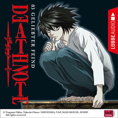 Hoerbuch Death Note, Folge 3: Geliebter Feind - Tsugumi Ohba - David Turba Hoerbuch Death Note, Folge 3: Geliebter Feind - Tsugumi Ohba - David Turba