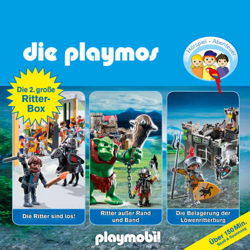 Die Playmos, Die grosse Ritterbox 2: Folgen 24, 45 und 55: Die Ritter sind los! / Ritter ausser Rand und Band / Die Belagerung der Löwenritterburg