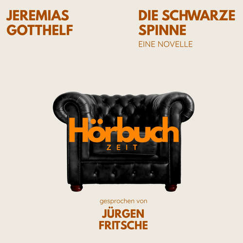 Hoerbuch Die schwarze Spinne. Eine Novelle. - Hörbuchzeit - Jürgen Fritsche