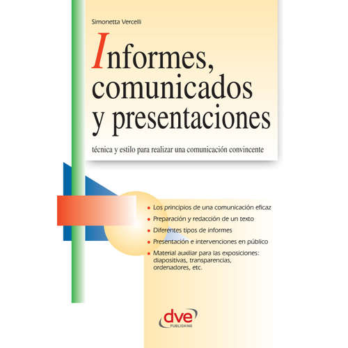 Audiolibro Informes, comunicados y presentaciones - Simonetta Vercelli - Male synthesized voice