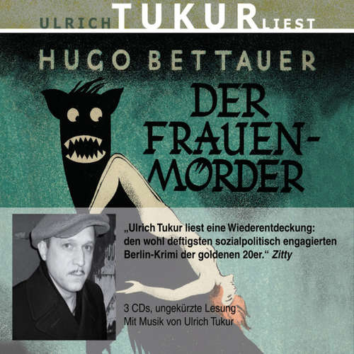 Hoerbuch Der Frauenmörder - Hugo Bettauer - Ulrich Tukur