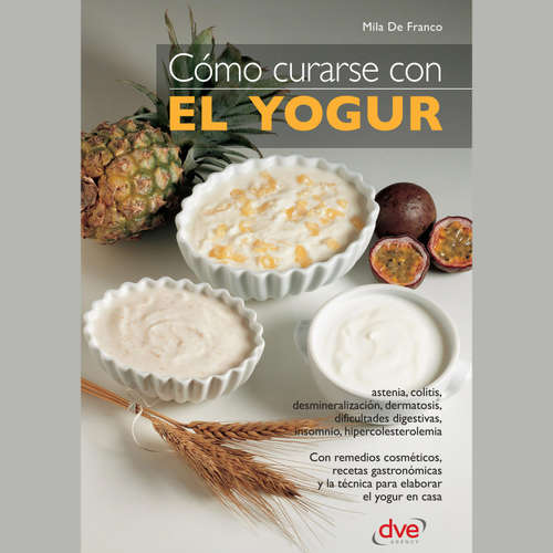Audiolibro Cómo curarse con el yogur - Mila de Franco - Male synthesized voice