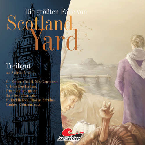 Hoerbuch Die größten Fälle von Scotland Yard, Folge 3: Treibgut - Andreas Masuth - Volker Brandt Hoerbuch Die größten Fälle von Scotland Yard, Folge 3: Treibgut - Andreas Masuth - Volker Brandt