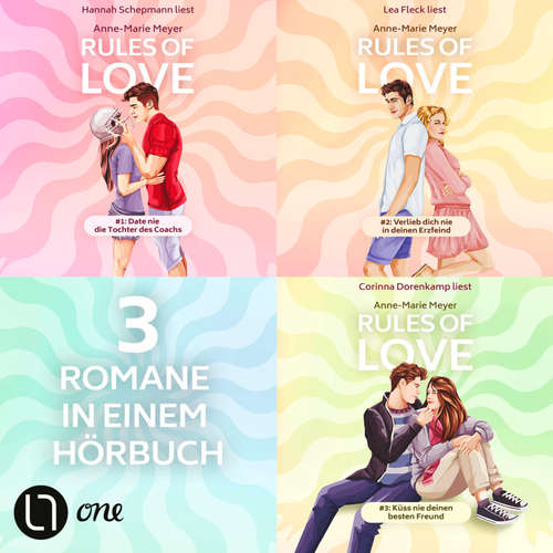Hoerbuch Rules of Love - Sammelband 01 - Teil 1-3 - Anne-Marie Meyer - Corinna Dorenkamp
