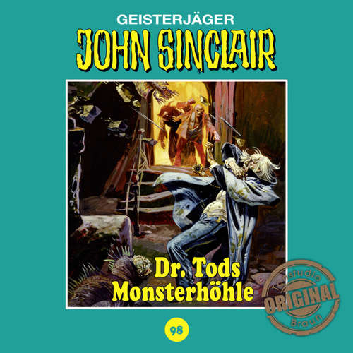 Hoerbuch Tonstudio Braun, Folge 98: Dr. Tods Monsterhöhle - Jason Dark - Diverse