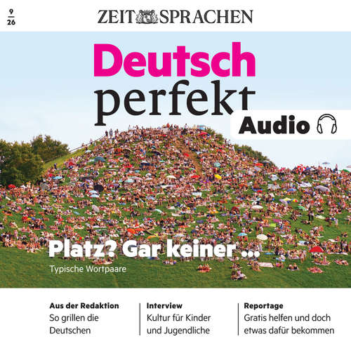Hoerbuch Deutsch perfekt Audio - Platz? Gar keiner... - Leonore Winkler - Katja Amberger