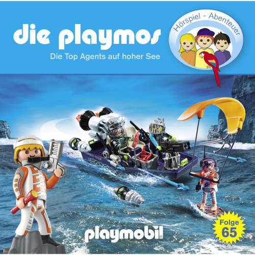 Hoerbuch Die Playmos, Folge 65: Die Top Agents auf hoher See - Simon X. Rost - Gerrit Schmidt-Foß