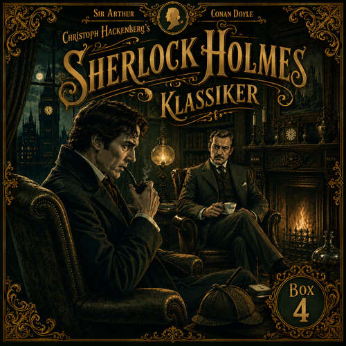 Hoerbuch Christoph Hackenbergs Sherlock Holmes Klassiker-Box 4 - Sir Arthur Conan Doyle - Christoph Hackenberg