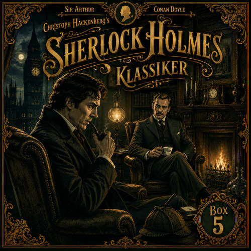 Hoerbuch Christoph Hackenbergs Sherlock Holmes Klassiker-Box 5 - Sir Arthur Conan Doyle - Christoph Hackenberg