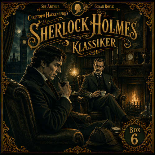 Hoerbuch Christoph Hackenbergs Sherlock Holmes Klassiker-Box 6 - Sir Arthur Conan Doyle - Christoph Hackenberg