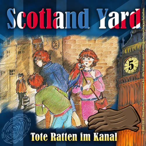 Hoerbuch Scotland Yard, Folge 5: Tote Ratten im Kanal - Wolfgang Pauls - Freddy Quinn