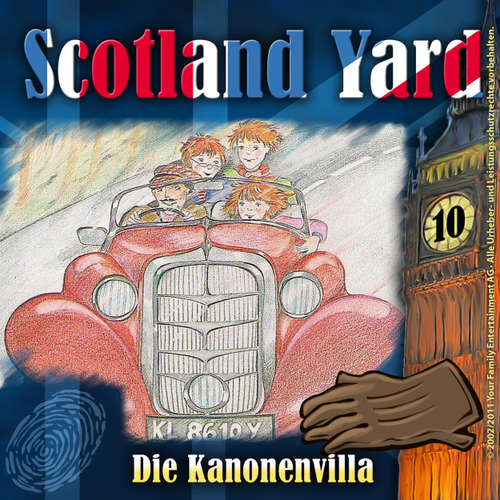 Hoerbuch Scotland Yard, Folge 10: Die Kanonenvilla - Wolfgang Pauls - Freddy Quinn