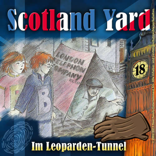 Hoerbuch Scotland Yard, Folge 18: Im Leoparden-Tunnel - Wolfgang Pauls - Freddy Quinn