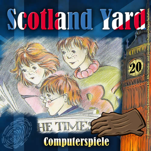 Hoerbuch Scotland Yard, Folge 20: Computerspiele - Wolfgang Pauls - Freddy Quinn