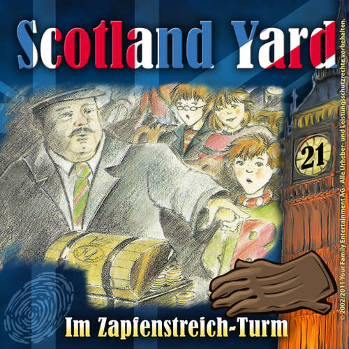 Hoerbuch Scotland Yard, Folge 21: Im Zapfenstreich-Turm - Wolfgang Pauls - Freddy Quinn
