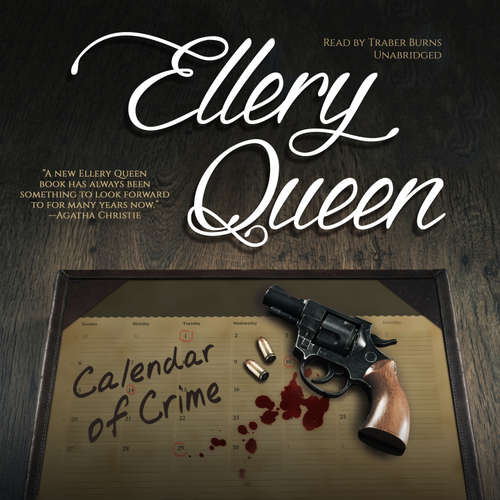 Audiobook Calendar of Crime - Ellery Queen - Traber Burns