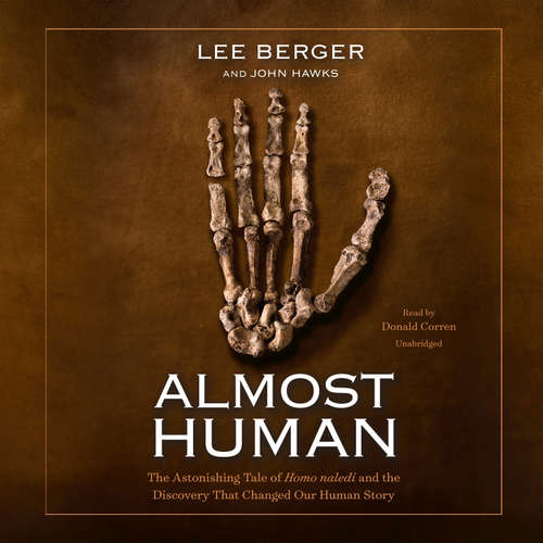 Audiobook Almost Human - Lee Berger - Donald Corren