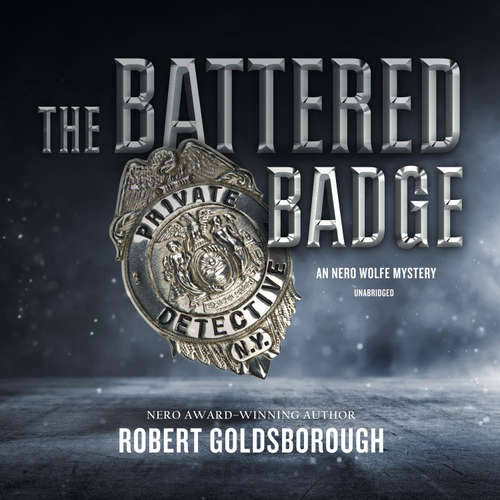 Audiobook The Battered Badge - Robert Goldsborough - L.J. Ganser
