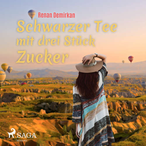 Schwarzer Tee mit drei Stück Zucker