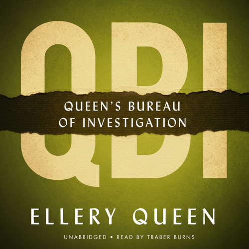 Audiobook QBI - Ellery Queen - Traber Burns