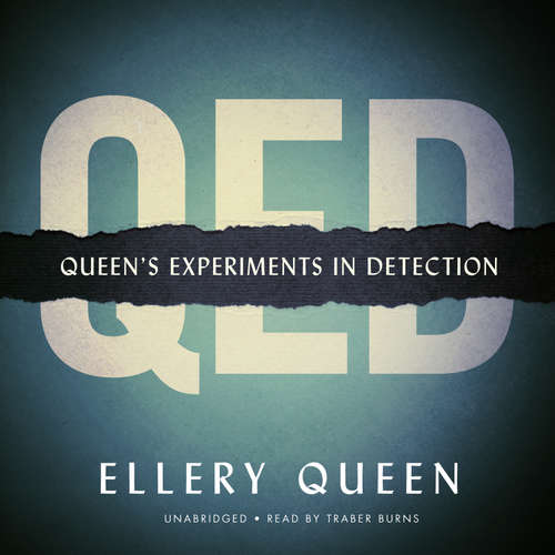 Audiobook QED - Ellery Queen - Traber Burns