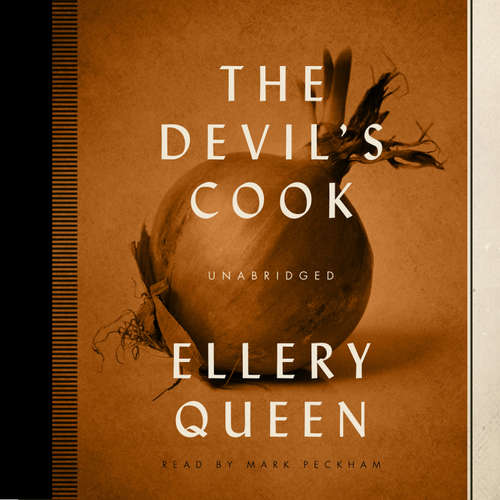 Audiobook The Devil’s Cook - Ellery Queen - Mark Peckham