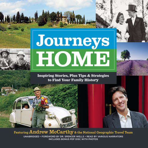 Audiobook Journeys Home - Andrew McCarthy - Traber Burns