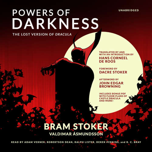 Audiobook Powers of Darkness - Bram Stoker - Adam Verner